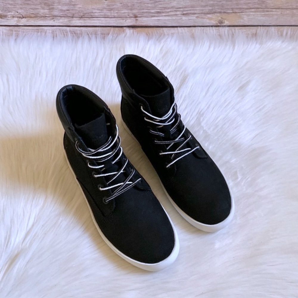 Timberland Women’s Black Dausette Sneaker Boots - Picture 5 of 8